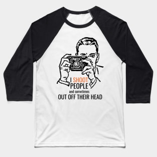 Classic Photographer Baseball T-Shirt